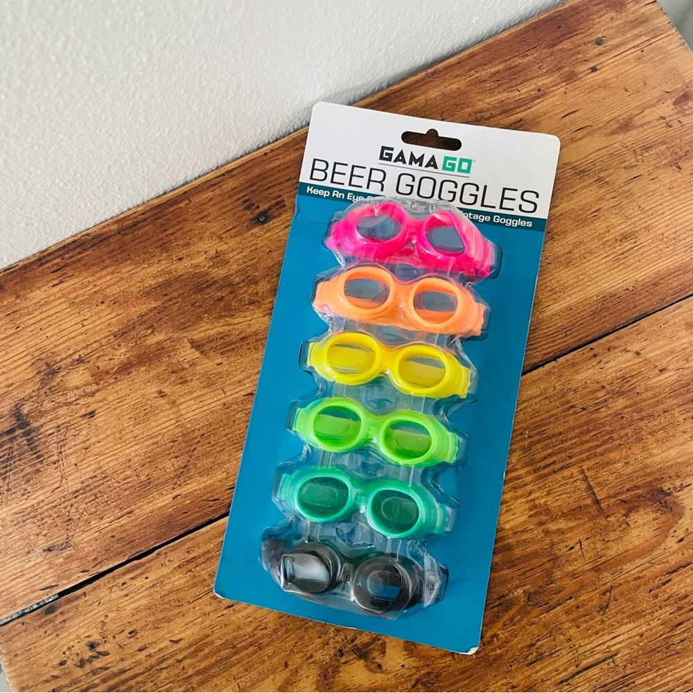 NEW Beer Goggles - Drink Identifiers Multicolor